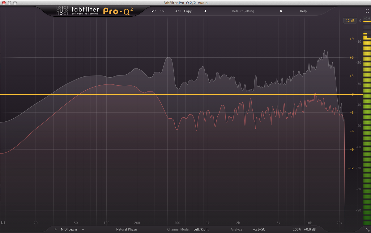 Pro-Q 2 side chain input