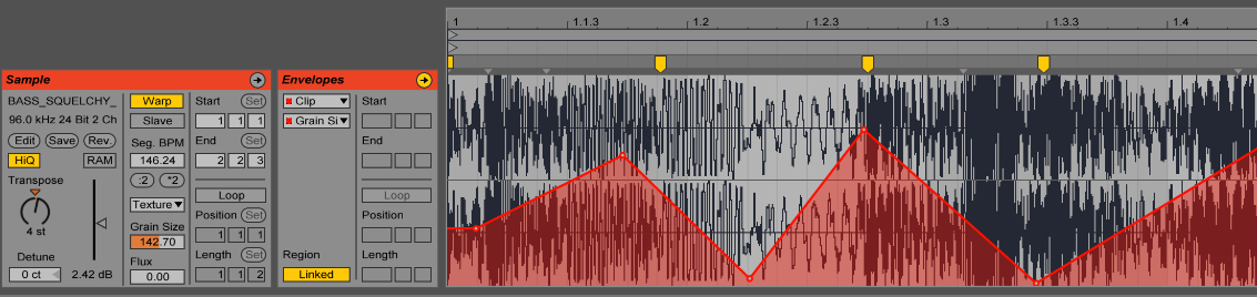 Ableton textures mode