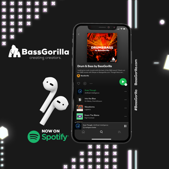BassGorilla Goes Spotify!