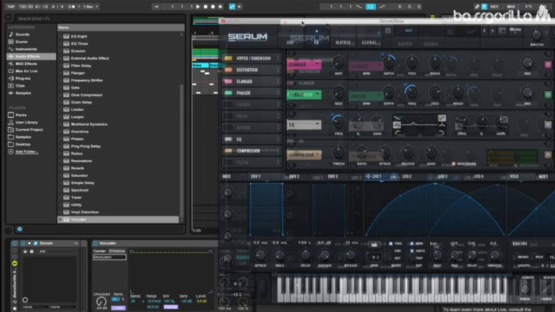 serum tutorial snails bass hybrid trapdubstep bass